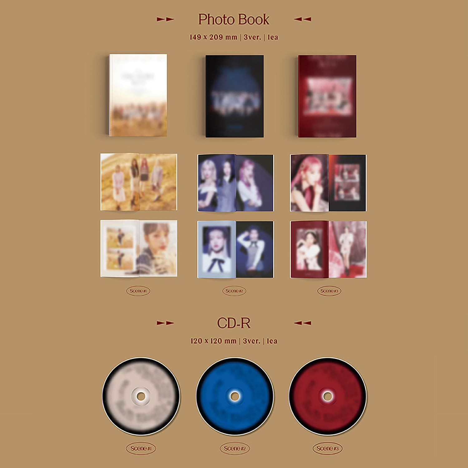 IZONE 4th Mini Album - ONE-REELER/ACT IV [ FULL SET ] CD + Cover
